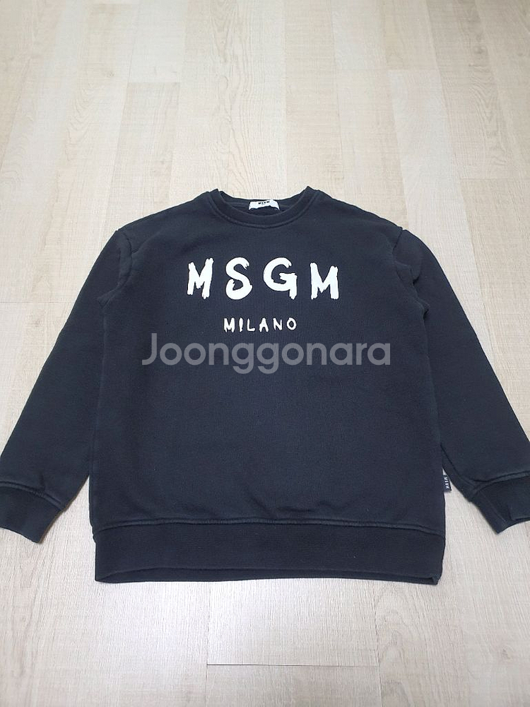 12Y MSGM키즈 스웻셔츠--0
