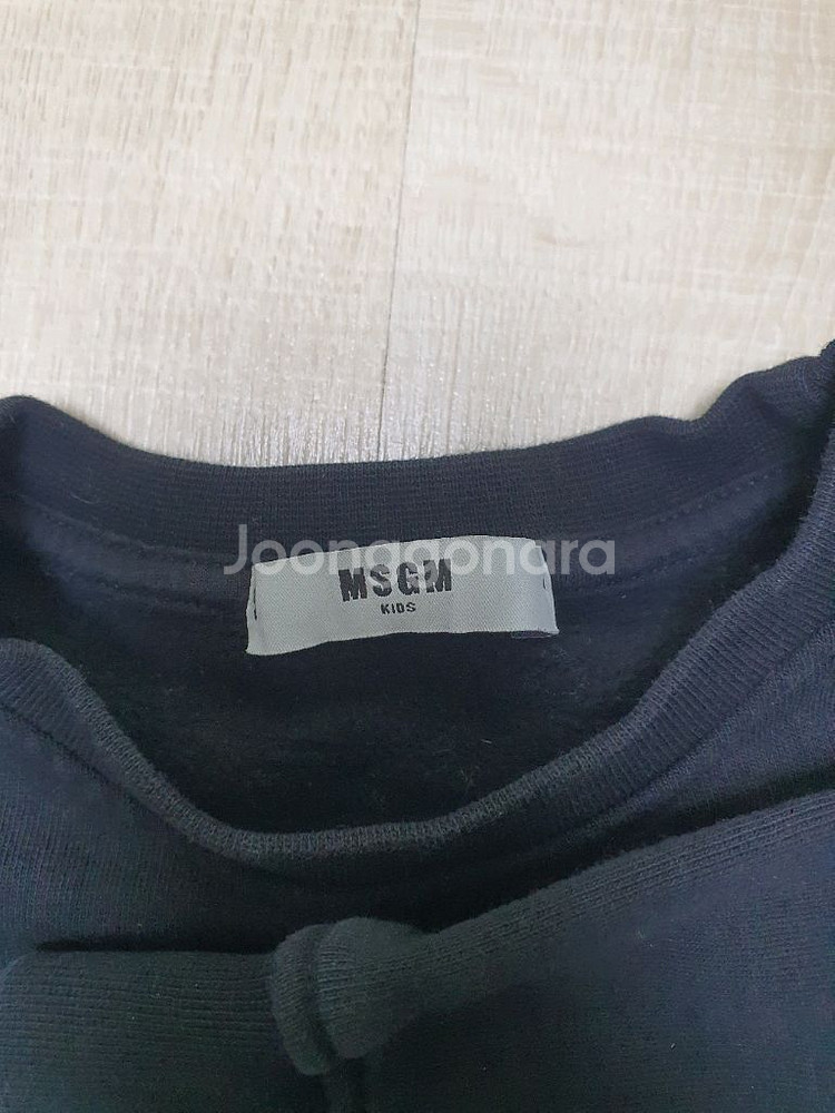 12Y MSGM키즈 스웻셔츠--2