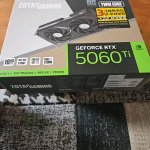 [ZOTAC] GAMING RTX 5060 Ti 16