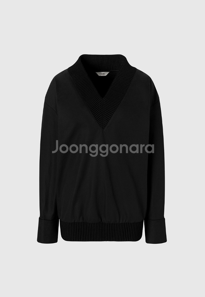 오르 orr 브이넥 셔츠 맨투맨 m--0
