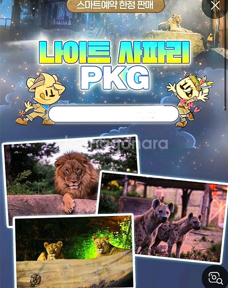 에버랜드 나이트사파리 10/6 19:002장--0