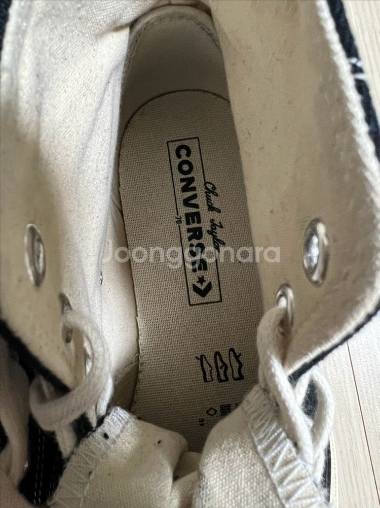 (거의새거) 컨버스 척테일러 하이 블랙 240--1