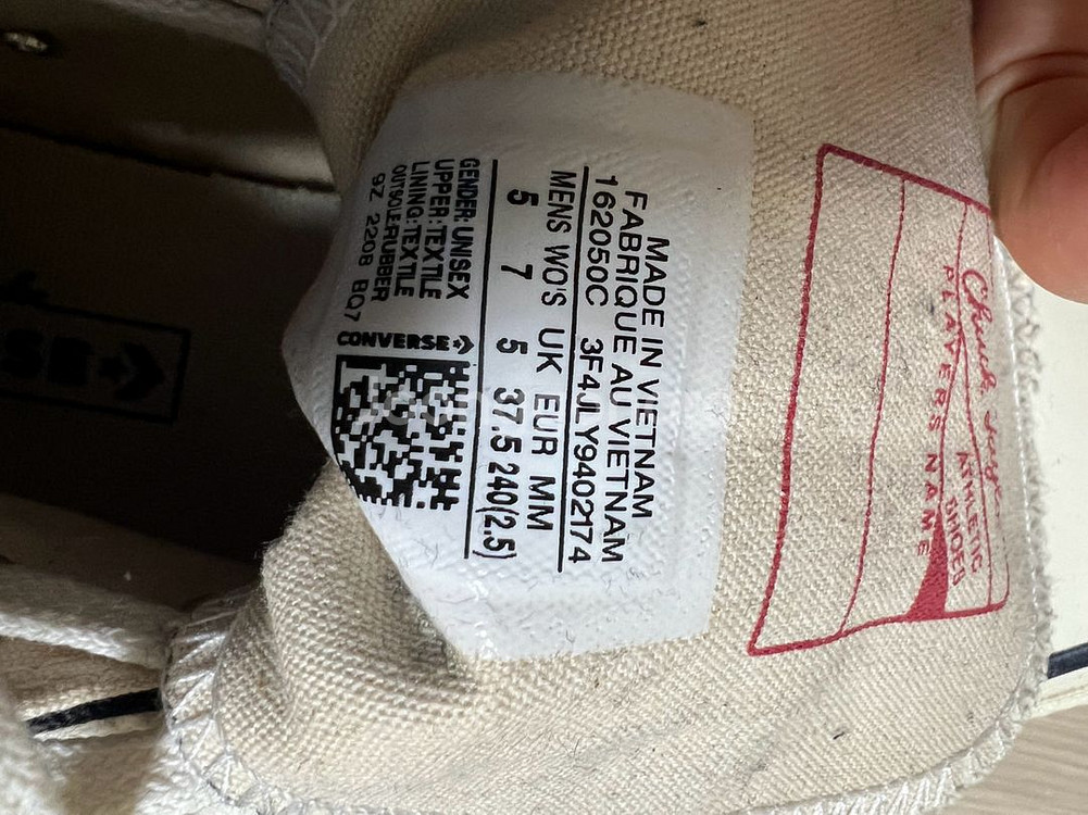 (거의새거) 컨버스 척테일러 하이 블랙 240--2