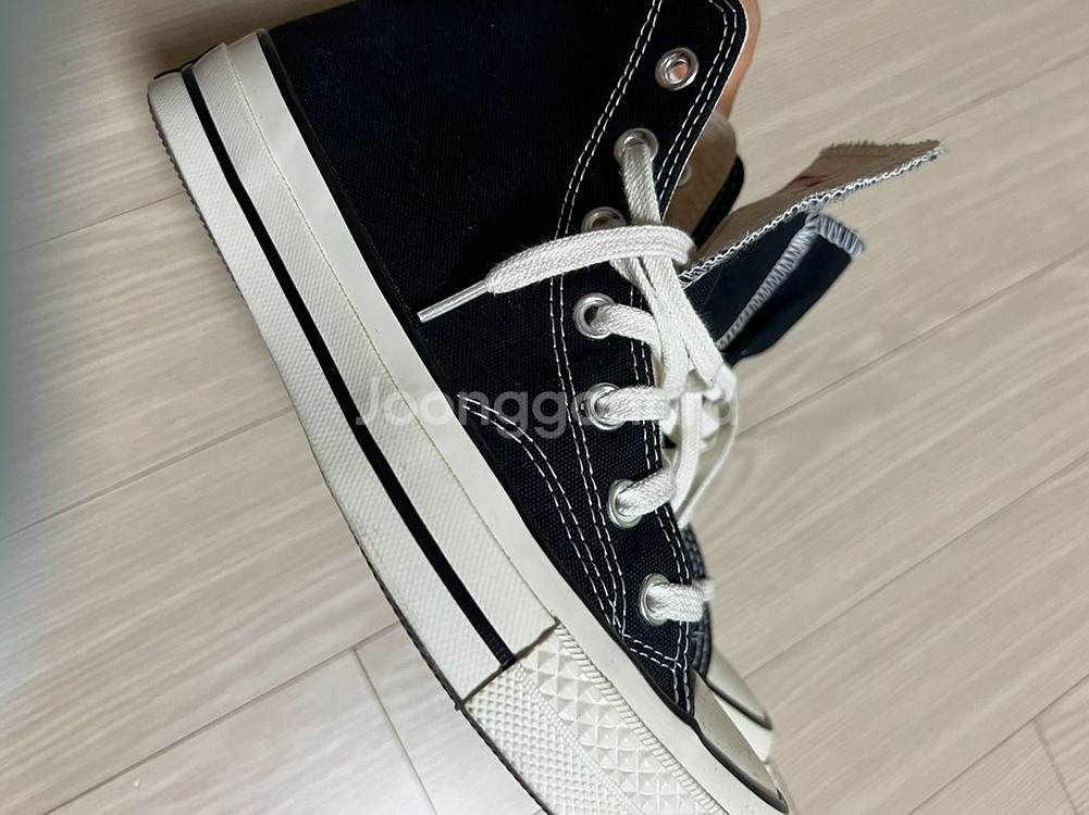 (거의새거) 컨버스 척테일러 하이 블랙 240--4