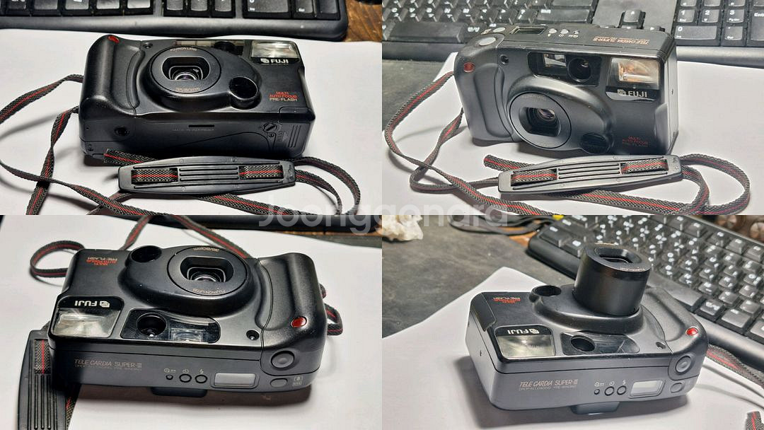 후지 TELE CARDIA SUPER-III 필름카메라 빈티지 레트로 로모--4