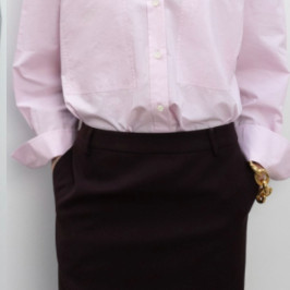 오르 orr 빅포켓 오버 셔츠 m