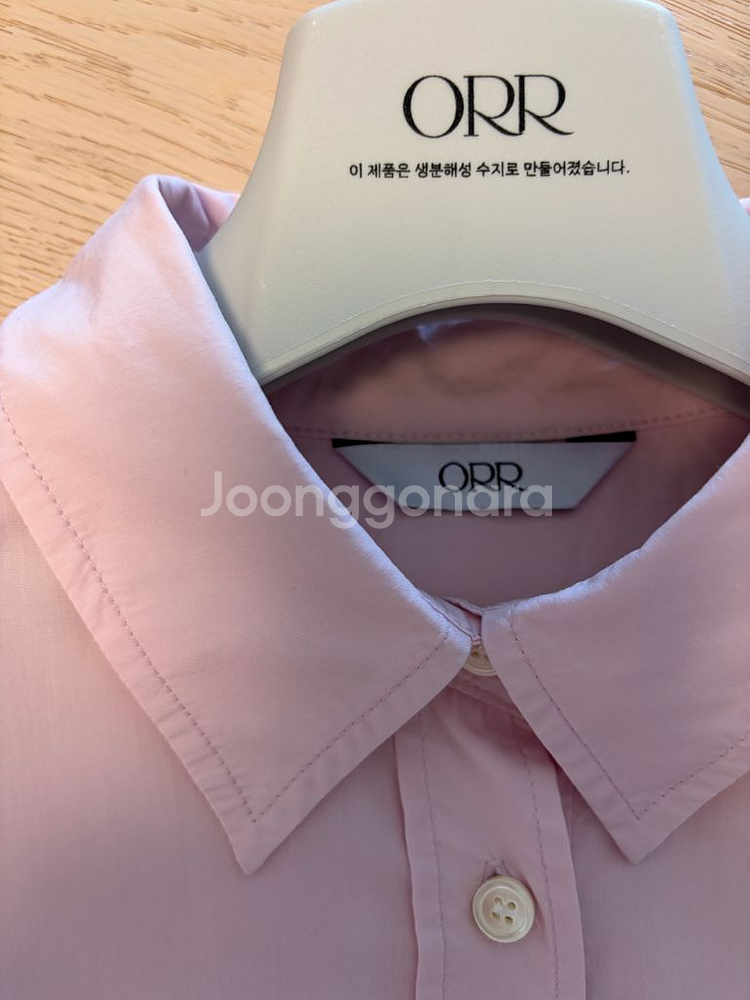 오르 orr 빅포켓 오버 셔츠 m--6