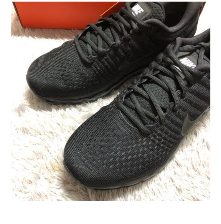 나이키 에어맥스 2017 블랙 280(새제품--1