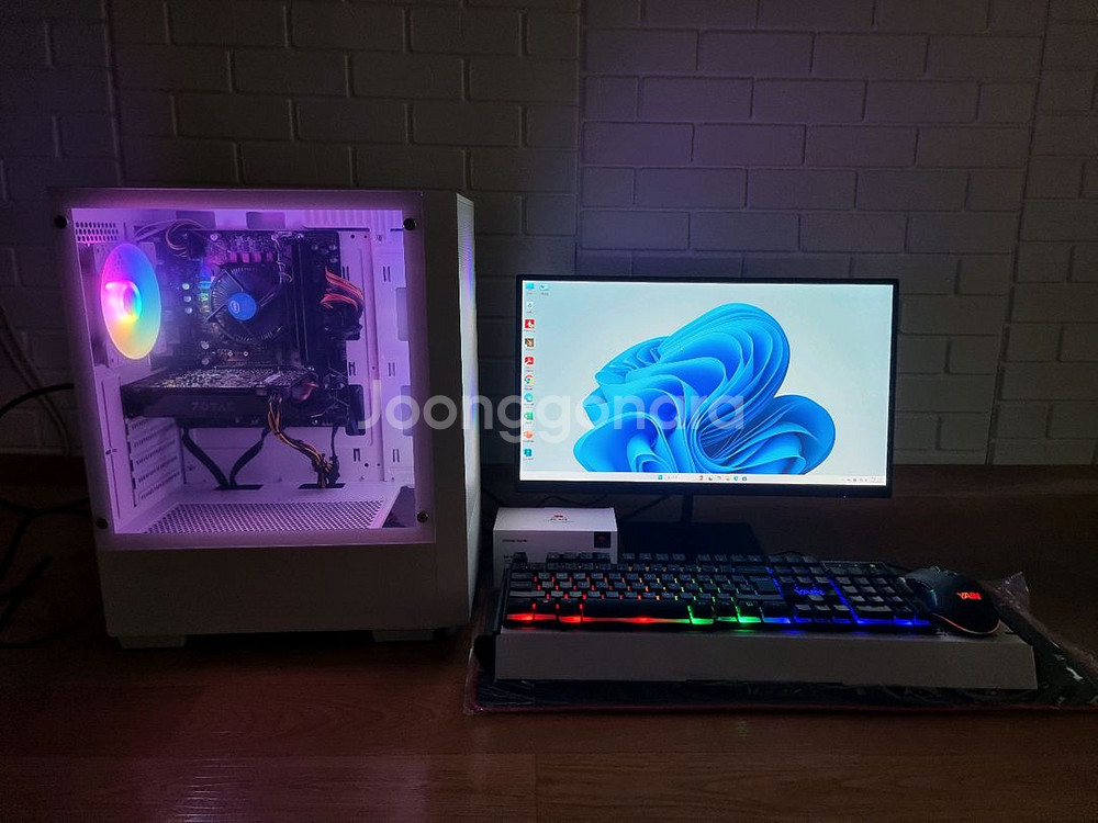 게이밍 컴퓨터 팝니다 풀세트.롤.피파.서든.발로란트.옵--2