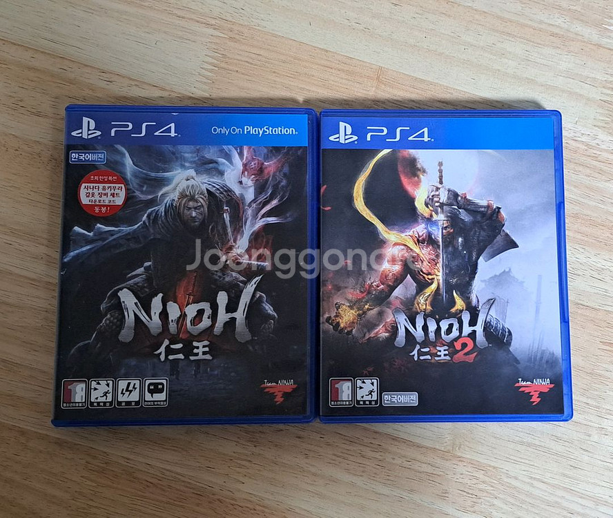 ps4 인왕 1 , 2--0