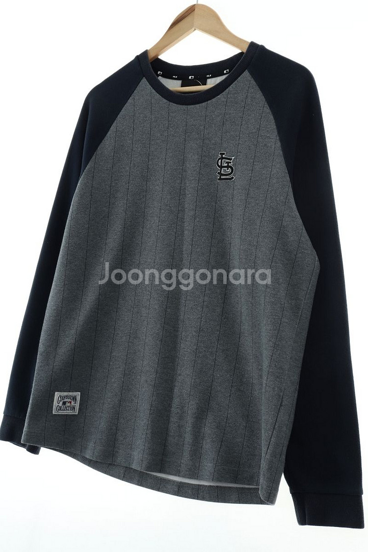 (XL) MLB 엠엘비 맨투맨 티셔츠 스트라이프--0