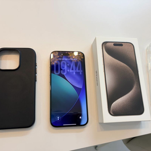 아이폰 15 프로 내추럴티타늄 256GB 카메라 무음