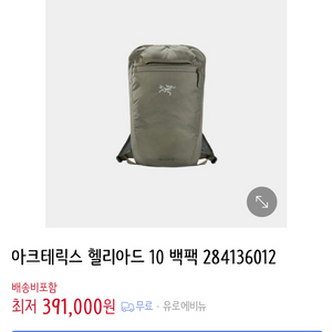 아크테릭스 헬리아드 10 백팩(정품)