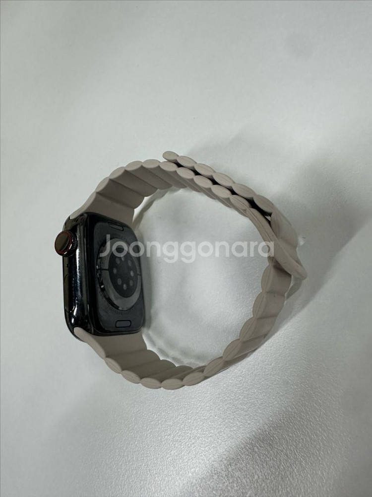 애플워치7 스테인리스 그래파이트 41mm 셀룰러 버전--2
