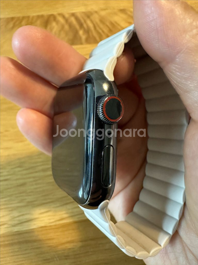 애플워치7 스테인리스 그래파이트 41mm 셀룰러 버전--1