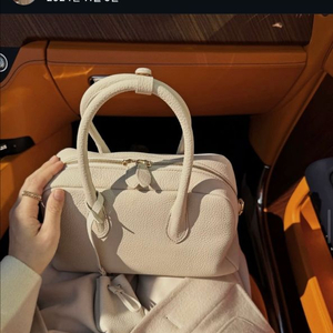 유메르 보스턴백 베통 베이지