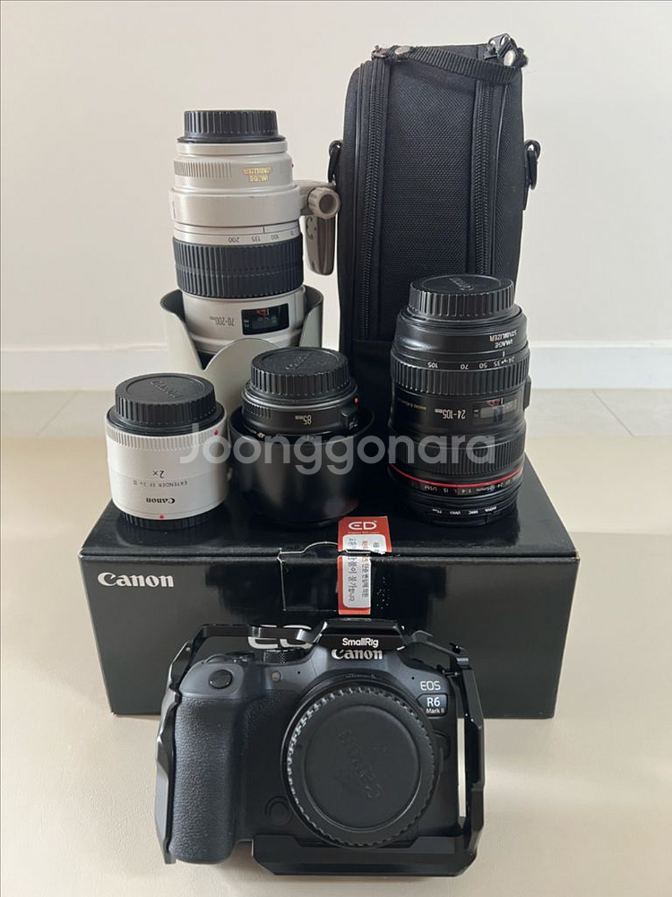 캐논 R6 Mark II 카메라 + EF 렌즈 세트--0