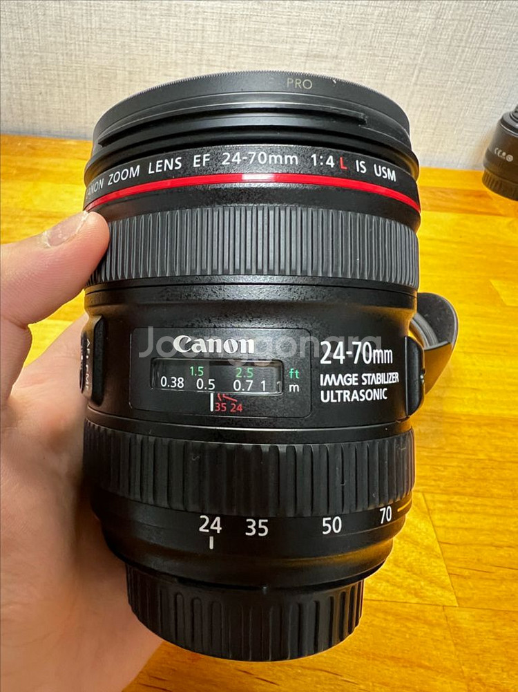 캐논 렌즈 ef 24-70 f4 형아계륵--0
