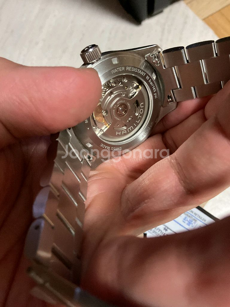 해밀턴 머피 38mm 흰판 브슬 팝니다--0