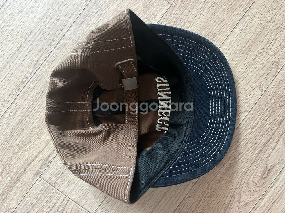 Sunnect 써넥트 6P Cap 브라운/네이비 볼캡--2