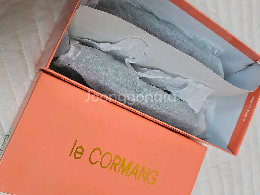 르꼬르망 le CORMANG 키즈 글리터 플랫슈즈 그린--3