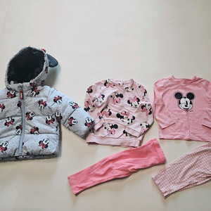 미니마우스 옷 일괄(돌~두돌)