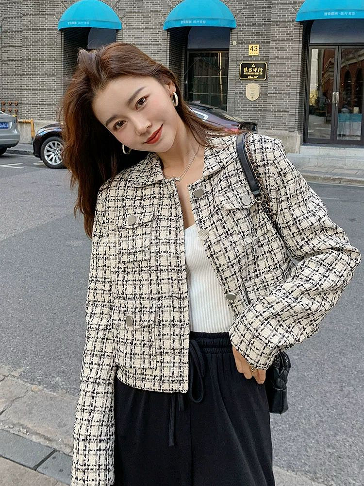체크 자켓--0