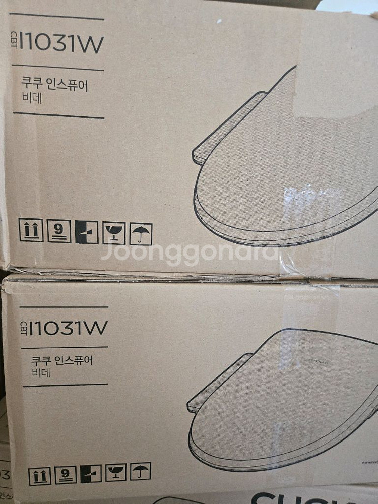 비데 쿠쿠홈시스 CBT-I1031W 미개봉팝니다 6대--0