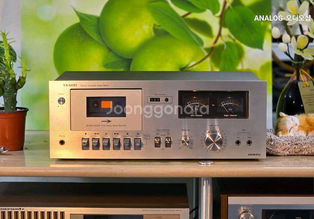 온쿄 빈티지 카세트데크 TA-600--3