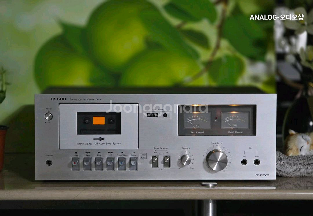온쿄 빈티지 카세트데크 TA-600--2