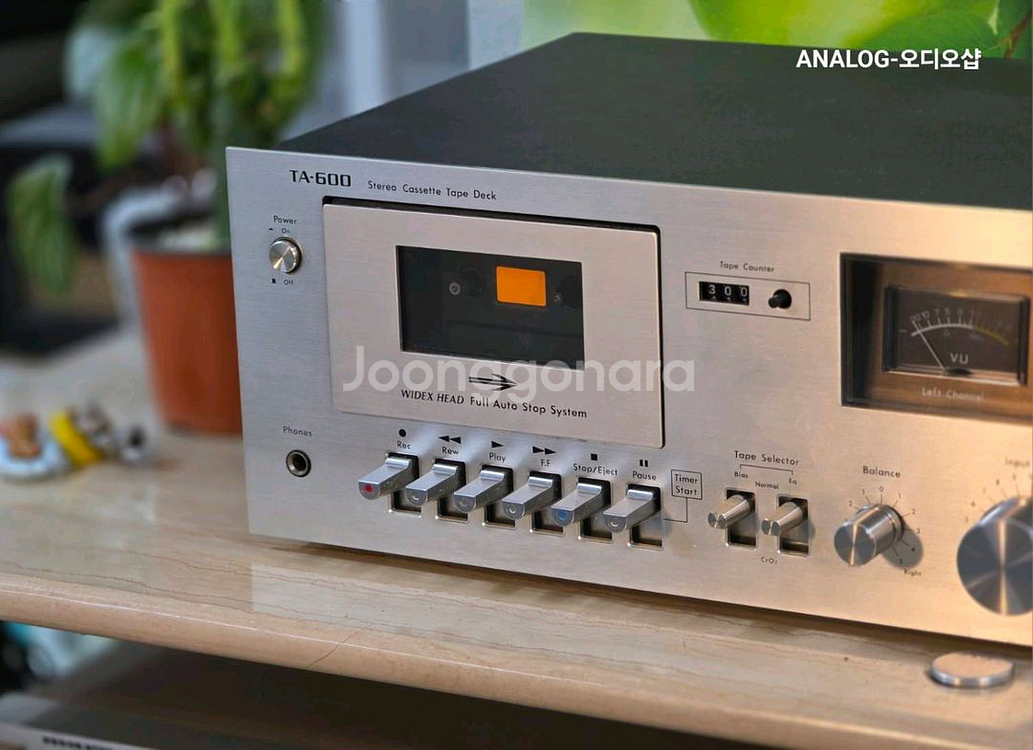 온쿄 빈티지 카세트데크 TA-600--4