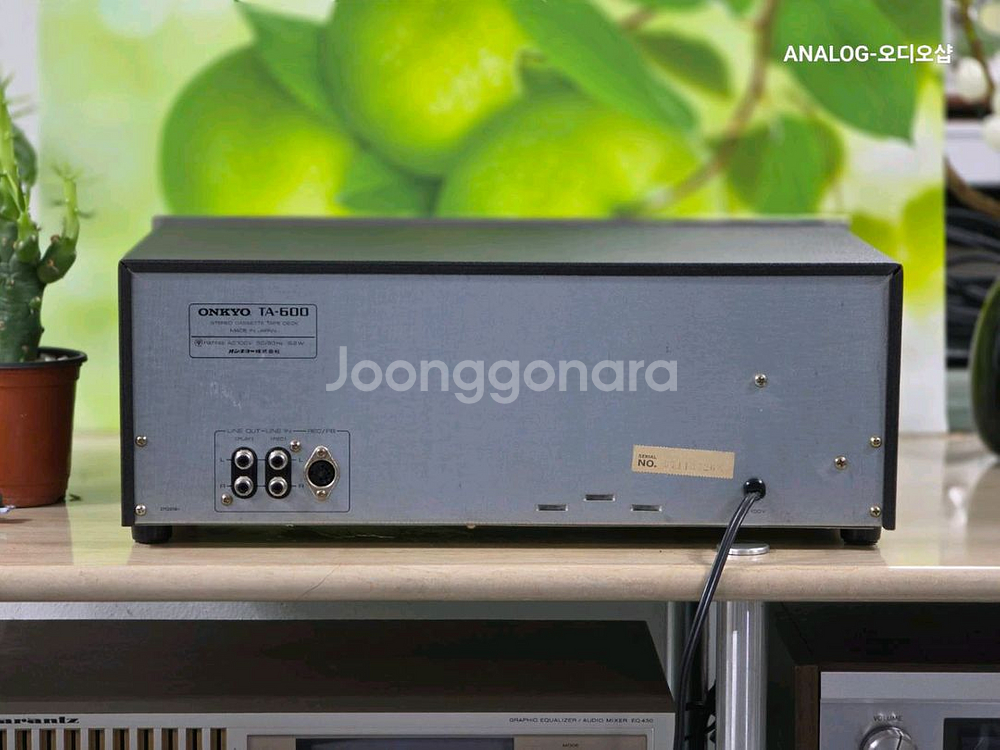 온쿄 빈티지 카세트데크 TA-600--7