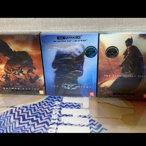 위트 컬렉션 다크나이트 트릴로지 4k 렌티큘러 스틸북