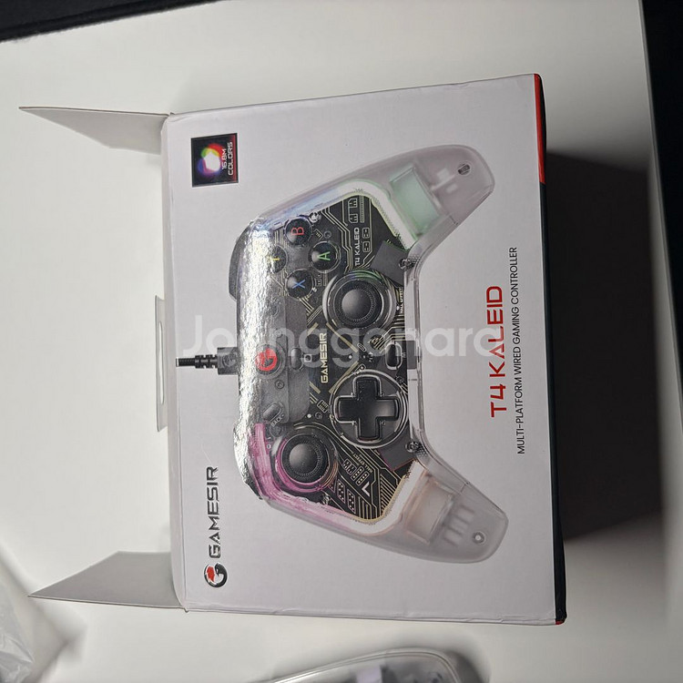 GameSir T4 Kaleid 투명 PC 컨트롤러--1