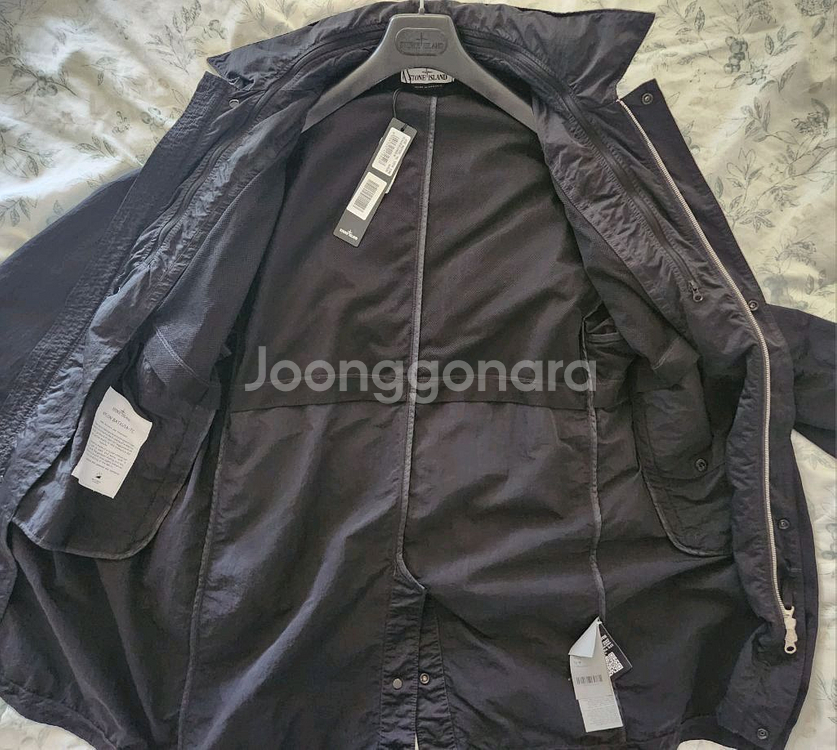 스톤아일랜드/NYLON BATAVIA TC 코트/M--1