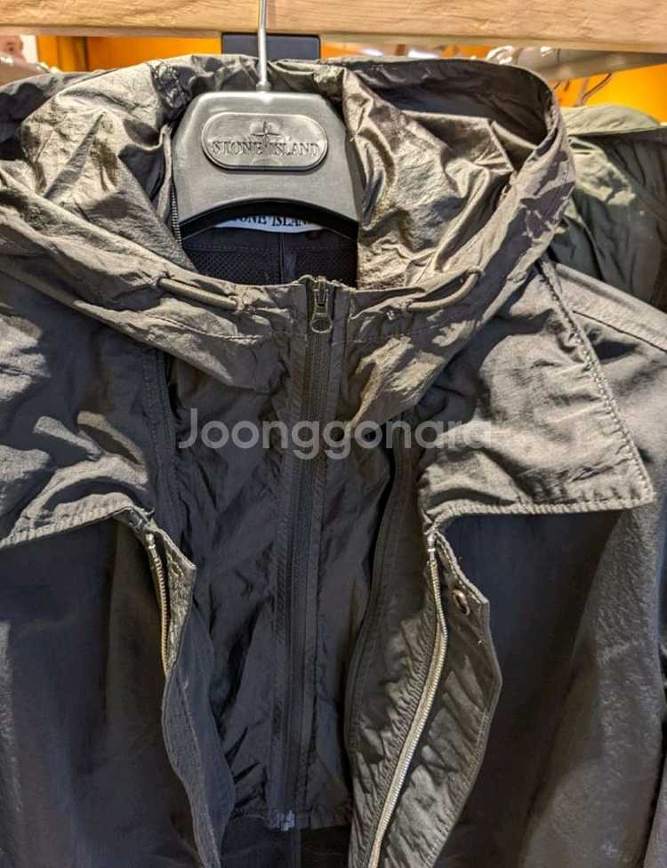 스톤아일랜드/NYLON BATAVIA TC 코트/M--9