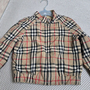 버버리 키즈 리버시블 자켓 6y