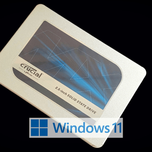 윈도우11 설치 마이크론 MX500 SSD 1TB