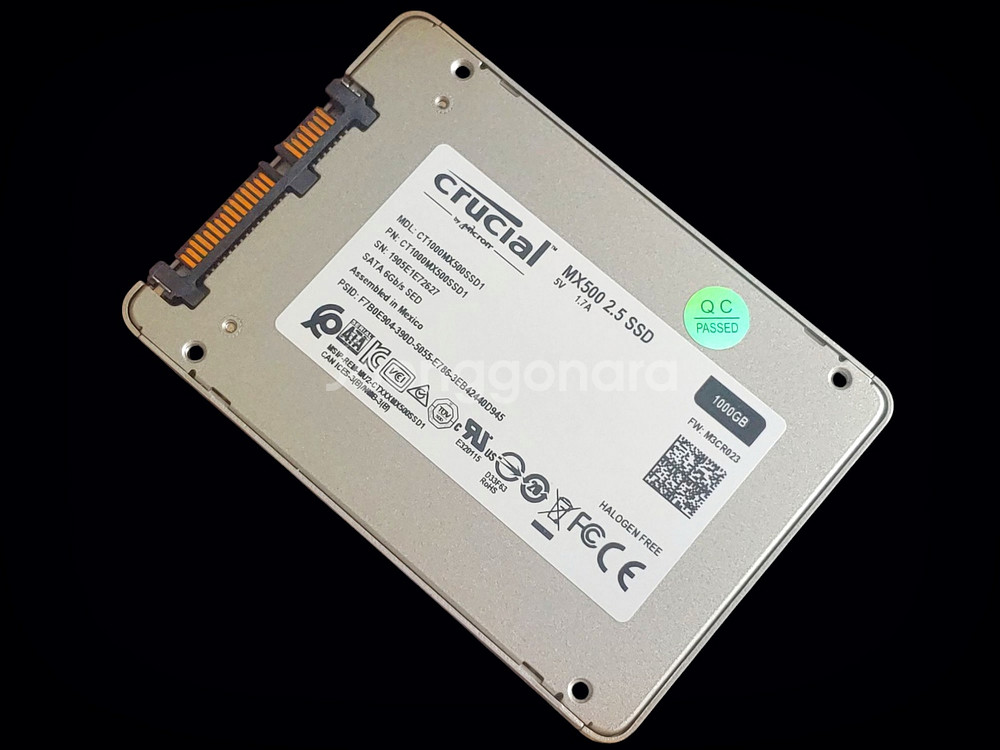 윈도우11 설치 마이크론 MX500 SSD 1TB--2