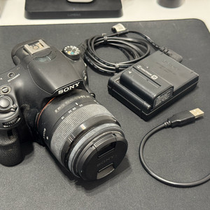 소니 a58 dslr 카메라, 18-55 번들렌즈