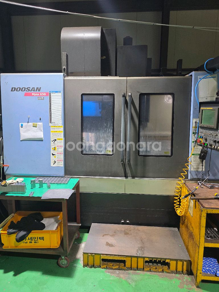 두산머시닝센터 Mynx650 12,000RPM 2008--0