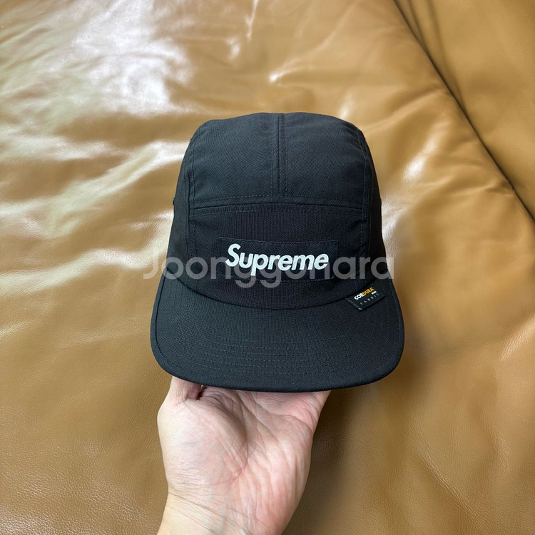 Supreme 슈프림 코듀라 블랙 캠프캡 모자--1