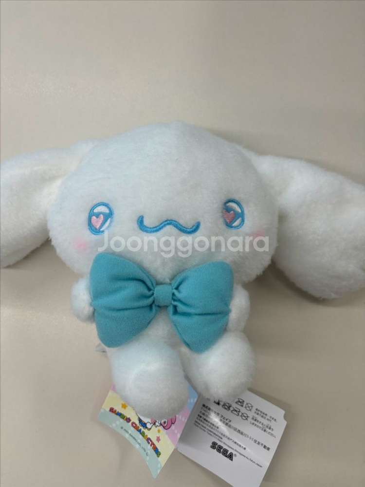 산리오 시나모롤 인형 택 채 새상품--0