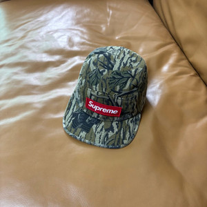 슈프림 밀리터리 오크 카모 캠프캡 모자 Oak Camo