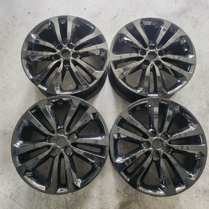 올뉴카니발 19인치 블랙휠 순정휠 중고휠 팝니다