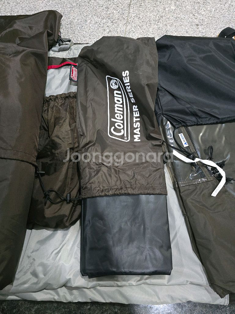 콜맨 코쿤3 + 추가이너텐트 + 정품이너용그라운드시트--5