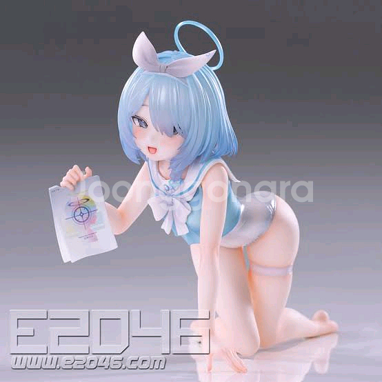 e2046 블루아카이브 수영복 아로나 레진 피규어--0
