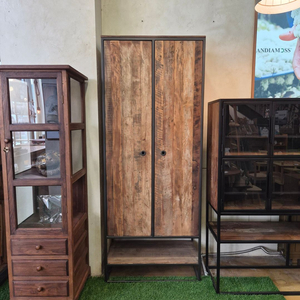 인아트 고급 고재 티크 옷장- 매장 단순 진열품