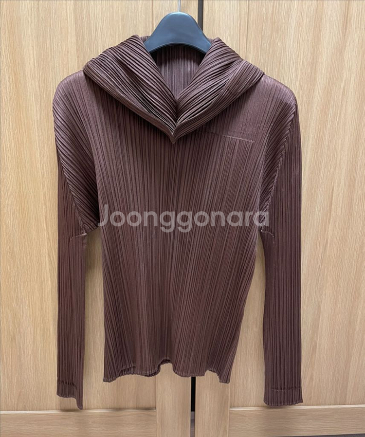 플리츠플리즈 후드탑--5