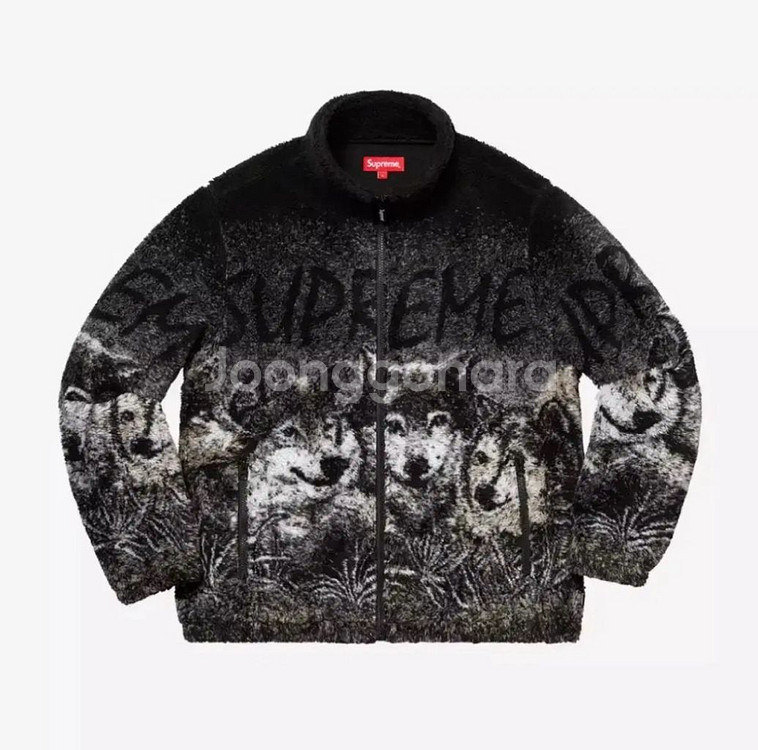 슈프림 울프 후리스 XL--0